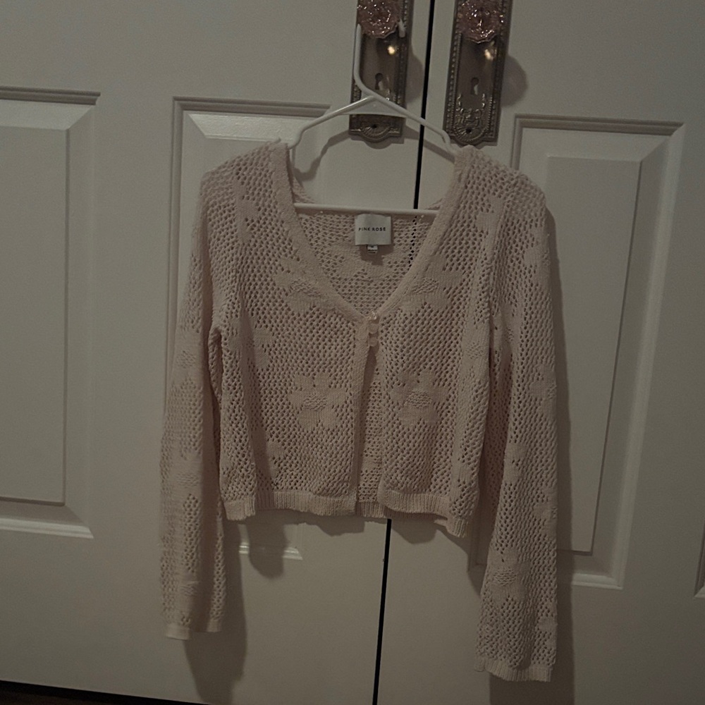 Dry Goods Cream Knit Cardigan